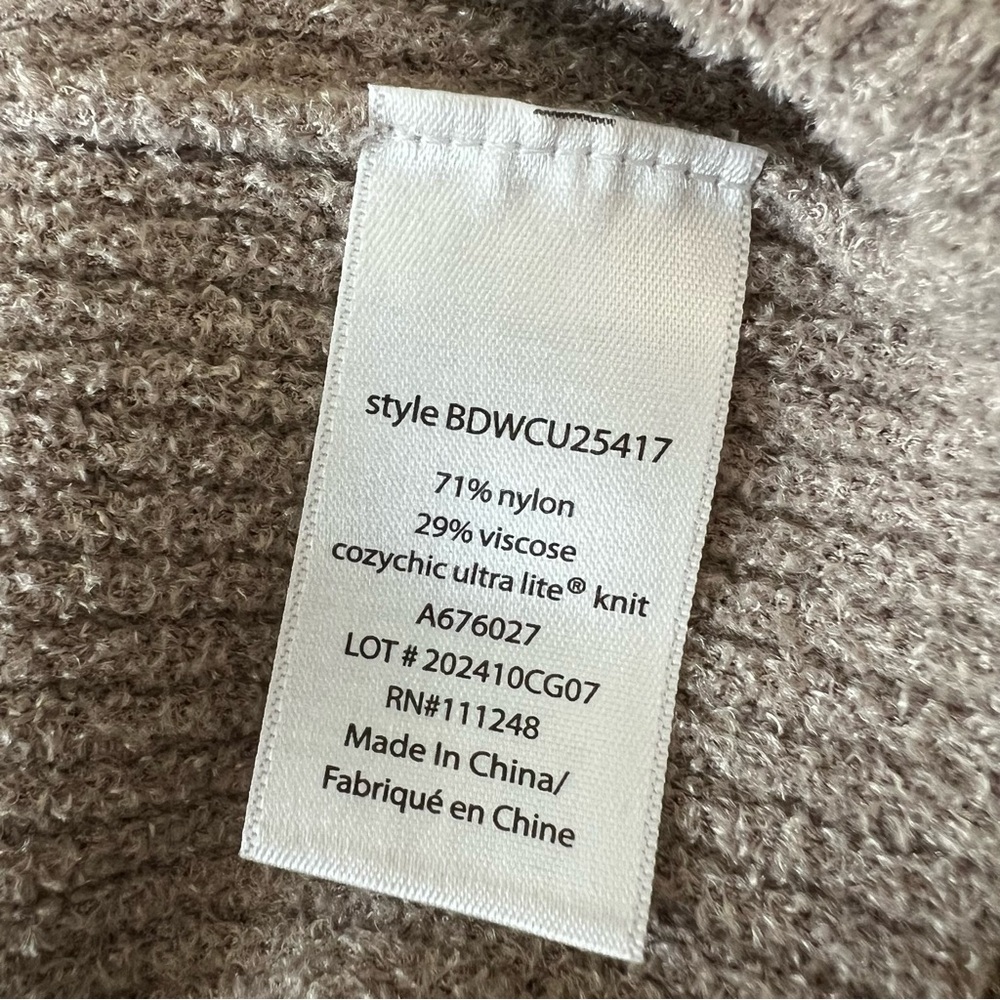 Barefoot Dreams CozyChic Ultra Lite Ribbed Short Sleeve Dress - Picture 6 of 7